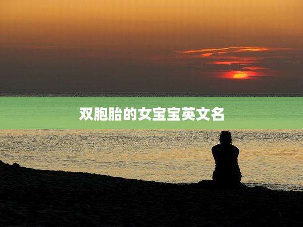 双胞胎的女宝宝英文名