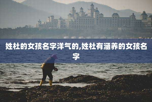 姓杜的女孩名字洋气的,姓杜有涵养的女孩名字