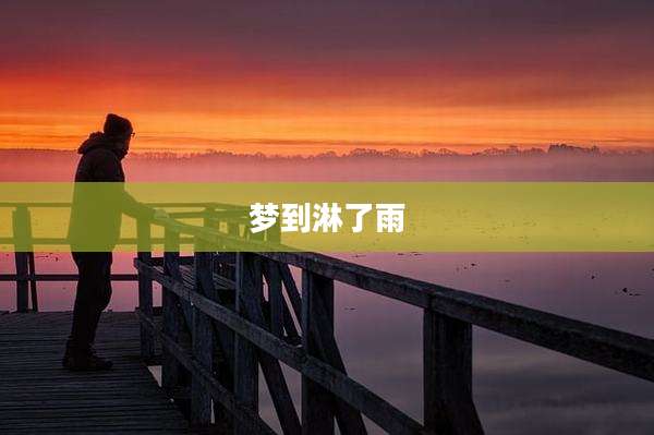 梦到淋了雨