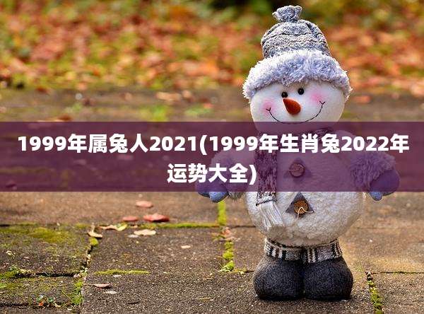 1999年属兔人2021(1999年生肖兔2022年运势大全)