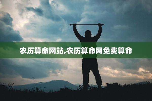 农历算命网站,农历算命网免费算命