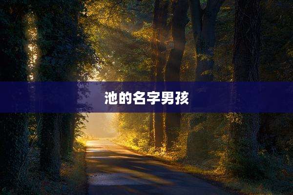池的名字男孩