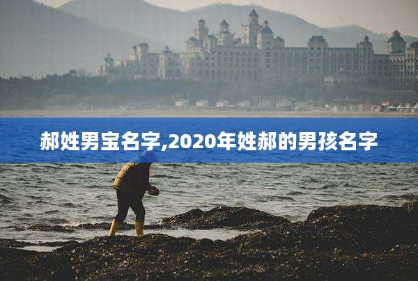 郝姓男宝名字,2020年姓郝的男孩名字
