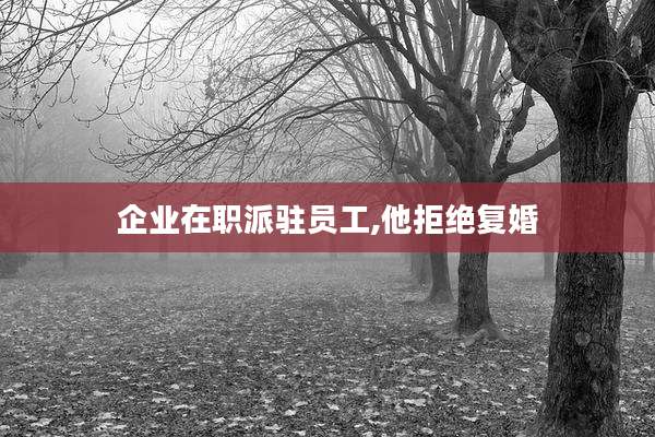 企业在职派驻员工,他拒绝复婚