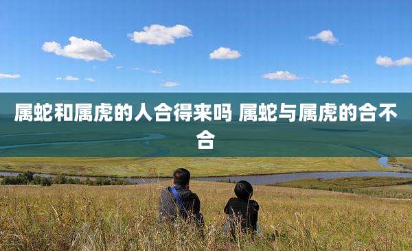 属蛇和属虎的人合得来吗 属蛇与属虎的合不合