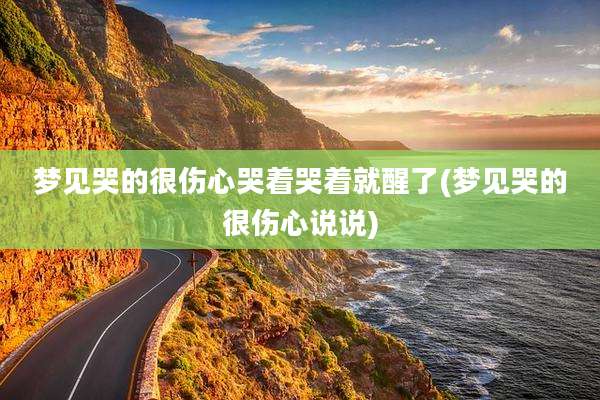 梦见哭的很伤心哭着哭着就醒了(梦见哭的很伤心说说)
