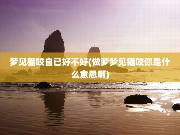 梦见猫咬自已好不好(做梦梦见猫咬你是什么意思啊)