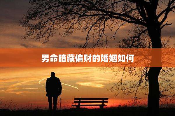 男命暗藏偏财的婚姻如何