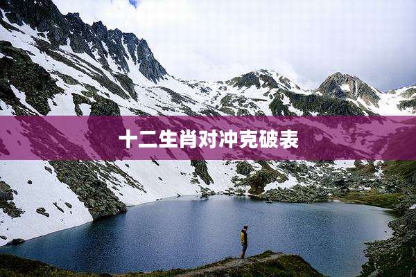 十二生肖对冲克破表