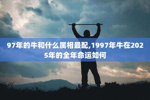 97年的牛和什么属相最配,1997年牛在2025年的全年命运如何