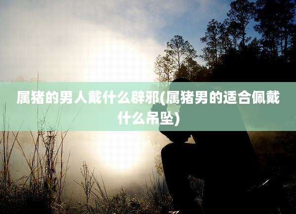 属猪的男人戴什么辟邪(属猪男的适合佩戴什么吊坠)