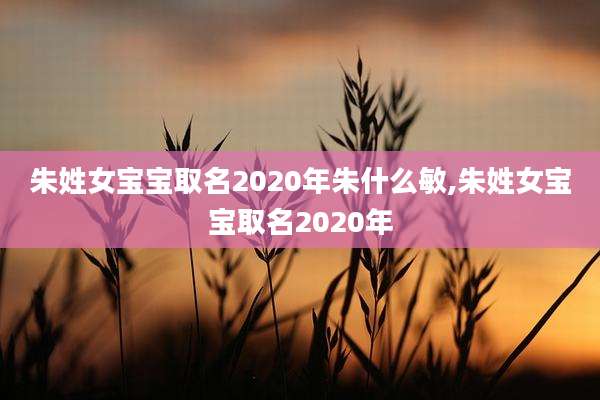朱姓女宝宝取名2020年朱什么敏,朱姓女宝宝取名2020年