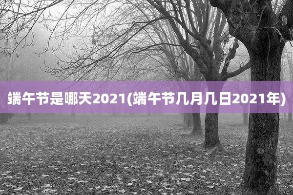 端午节是哪天2021(端午节几月几日2021年)