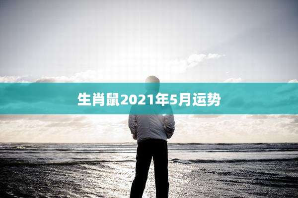 生肖鼠2021年5月运势