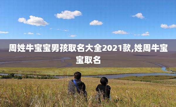 周姓牛宝宝男孩取名大全2021款,姓周牛宝宝取名