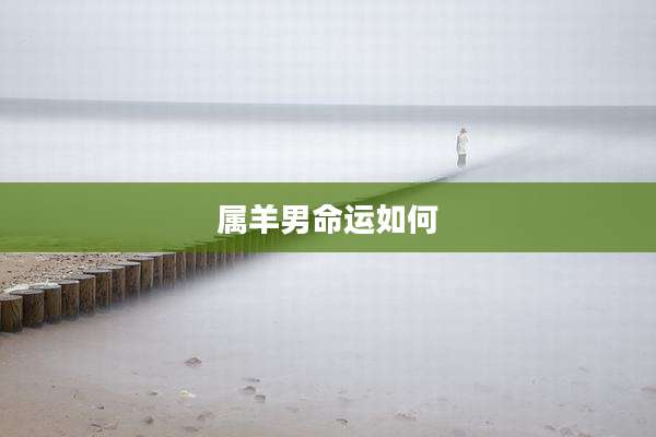 属羊男命运如何