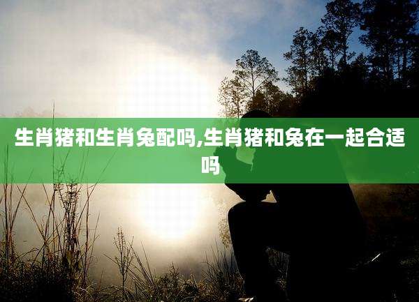 生肖猪和生肖兔配吗,生肖猪和兔在一起合适吗