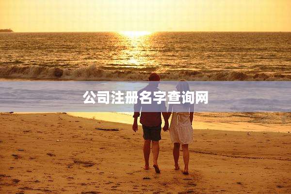 公司注册名字查询网