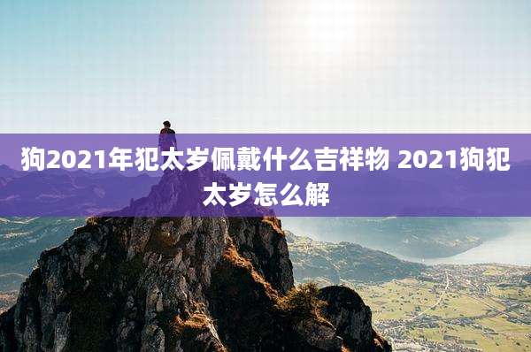 狗2021年犯太岁佩戴什么吉祥物 2021狗犯太岁怎么解