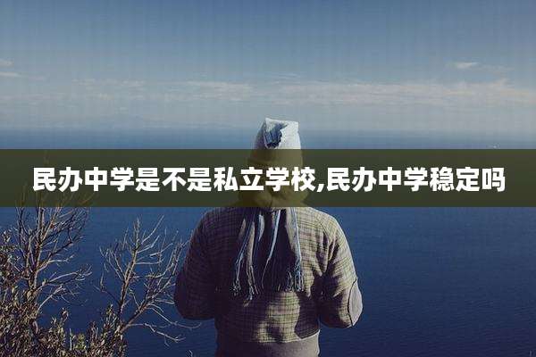 民办中学是不是私立学校,民办中学稳定吗