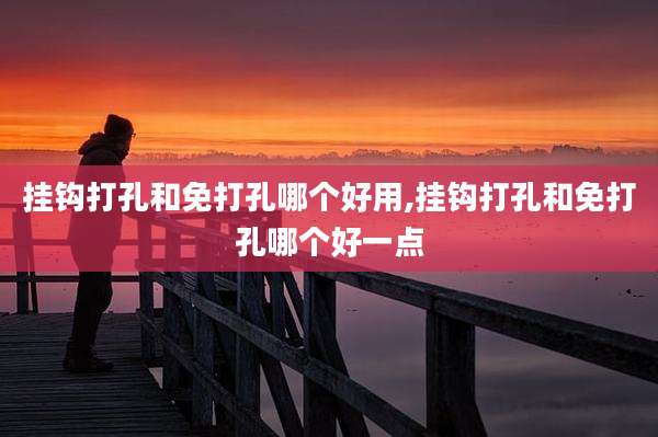挂钩打孔和免打孔哪个好用,挂钩打孔和免打孔哪个好一点
