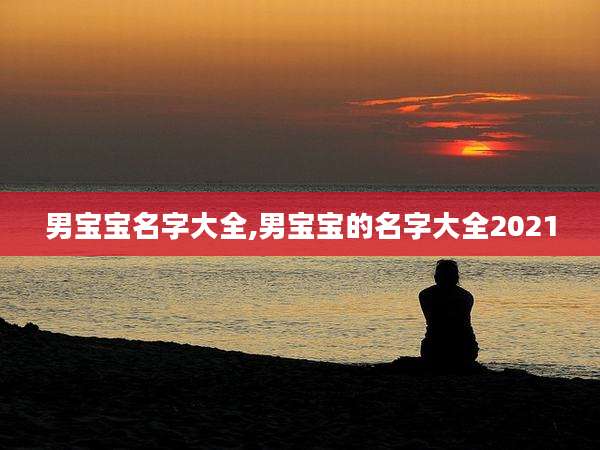 男宝宝名字大全,男宝宝的名字大全2021