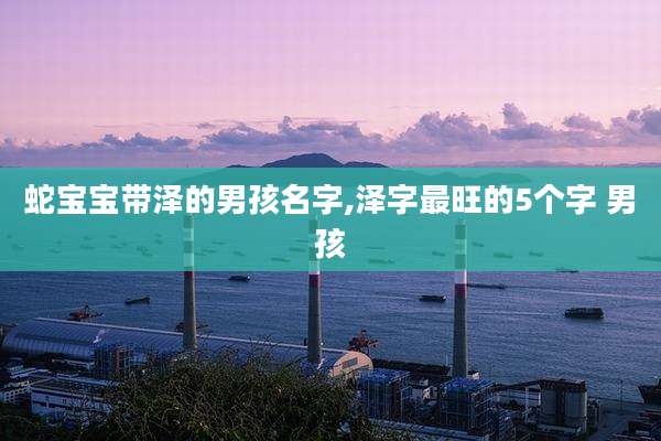 蛇宝宝带泽的男孩名字,泽字最旺的5个字 男孩