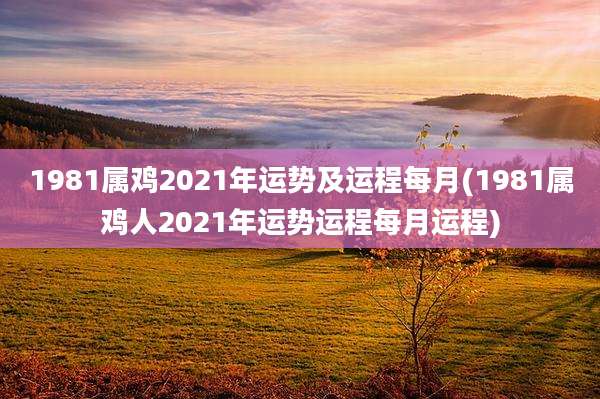 1981属鸡2021年运势及运程每月(1981属鸡人2021年运势运程每月运程)