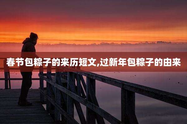 春节包粽子的来历短文,过新年包粽子的由来
