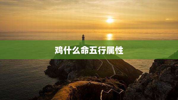 鸡什么命五行属性