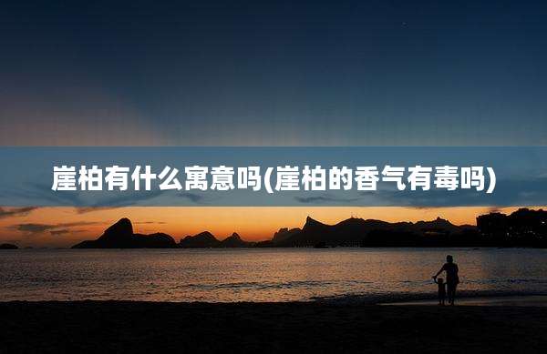 崖柏有什么寓意吗(崖柏的香气有毒吗)