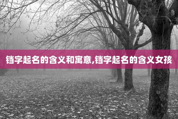 铛字起名的含义和寓意,铛字起名的含义女孩