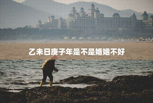 乙未日庚子年是不是婚姻不好
