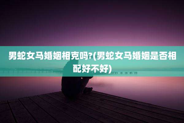 男蛇女马婚姻相克吗?(男蛇女马婚姻是否相配好不好)