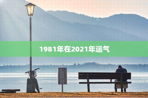 1981年在2021年运气