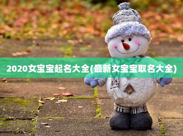2020女宝宝起名大全(最新女宝宝取名大全)