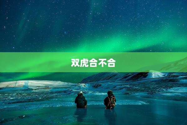 双虎合不合