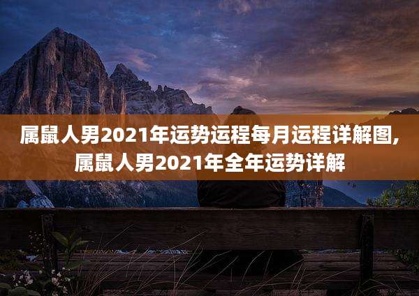 属鼠人男2021年运势运程每月运程详解图,属鼠人男2021年全年运势详解