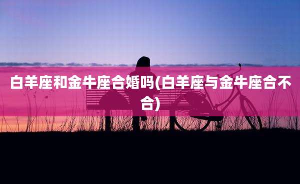 白羊座和金牛座合婚吗(白羊座与金牛座合不合)