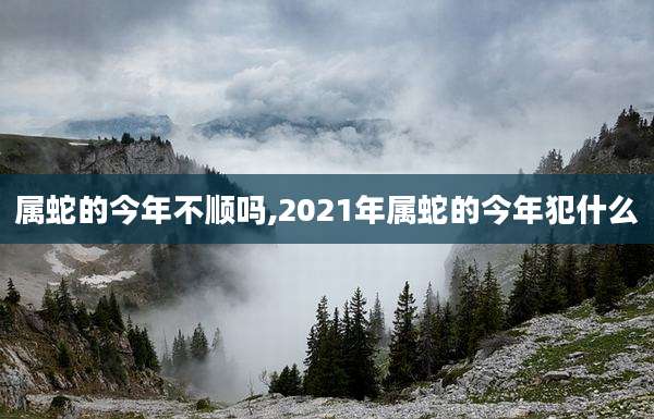 属蛇的今年不顺吗,2021年属蛇的今年犯什么