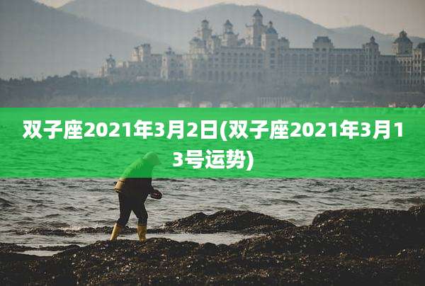 双子座2021年3月2日(双子座2021年3月13号运势)