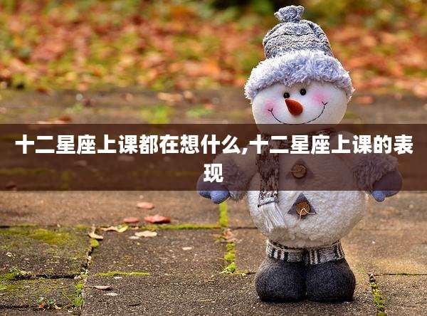 十二星座上课都在想什么,十二星座上课的表现