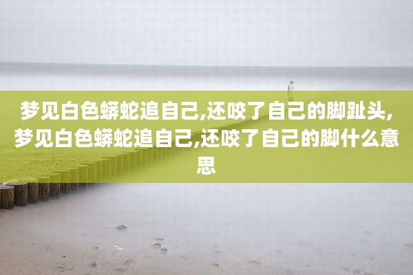 梦见白色蟒蛇追自己,还咬了自己的脚趾头,梦见白色蟒蛇追自己,还咬了自己的脚什么意思