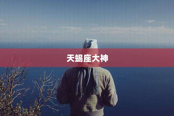 天蝎座大神