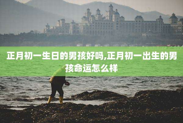 正月初一生日的男孩好吗,正月初一出生的男孩命运怎么样