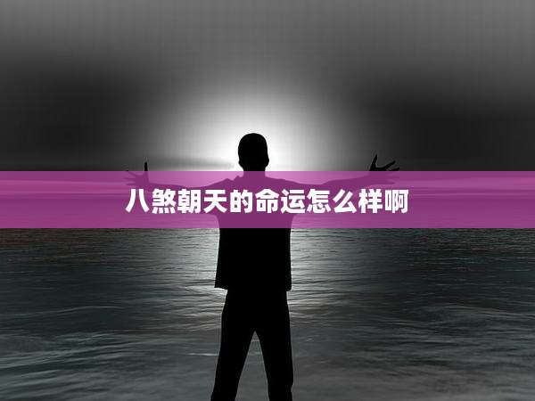 八煞朝天的命运怎么样啊