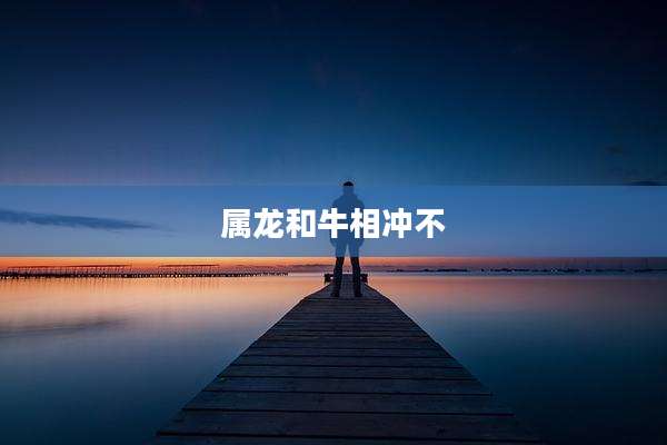 属龙和牛相冲不