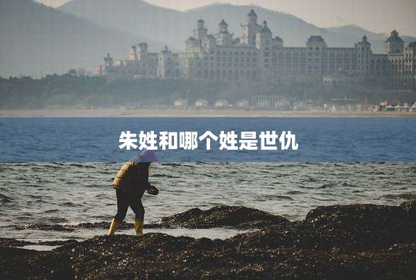朱姓和哪个姓是世仇
