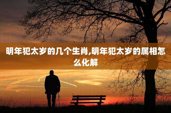 明年犯太岁的几个生肖,明年犯太岁的属相怎么化解