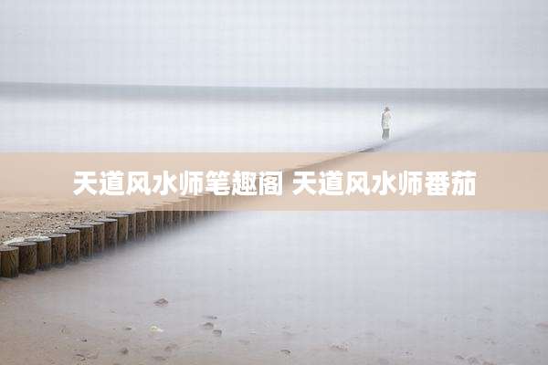 天道风水师笔趣阁 天道风水师番茄
